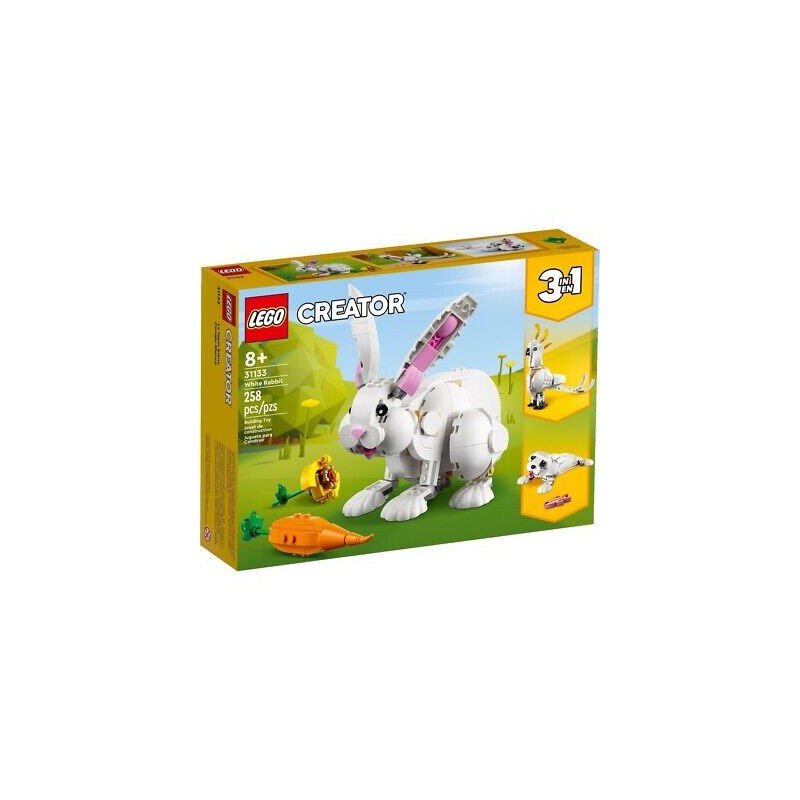 Lego - 31133 - Creator - Le lapin blanc et 2 autres modèles