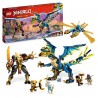 Lego - 71796 - Ninjago - Le dragon élémentaire contre le robot de l'impératrice