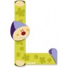 Janod - Lettre clown en bois - L