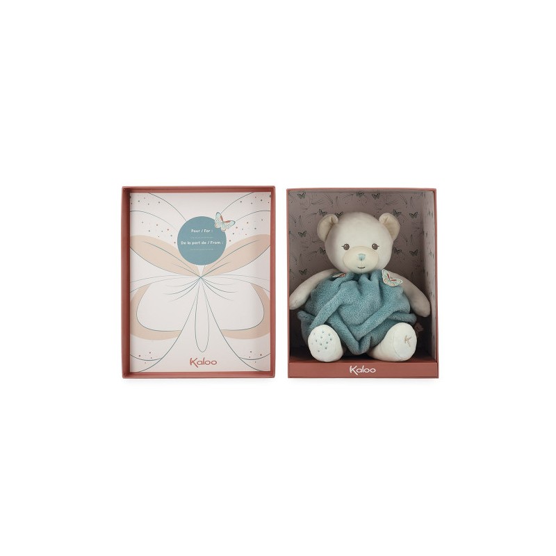 Kaloo - Doudou - Bulle d'amour - Ours vert - 23 cm