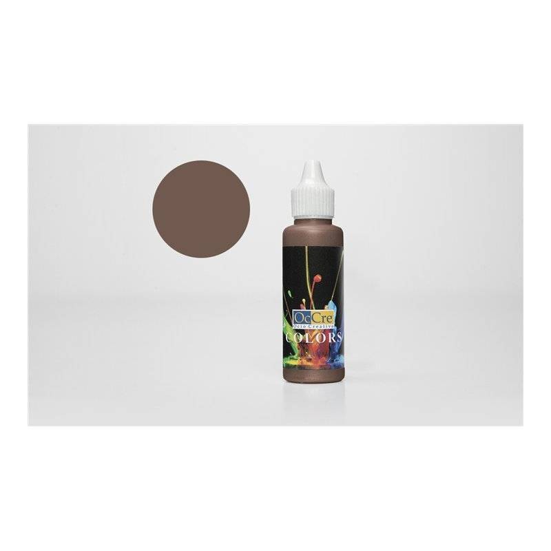 Occre - Peinture modélisme - Ocolor Dark brown