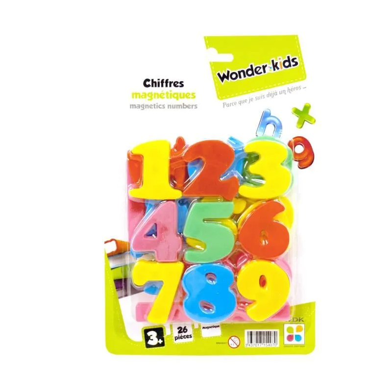 Wonder Kids - chiffres magnétiques - (boîte complète abîmée)