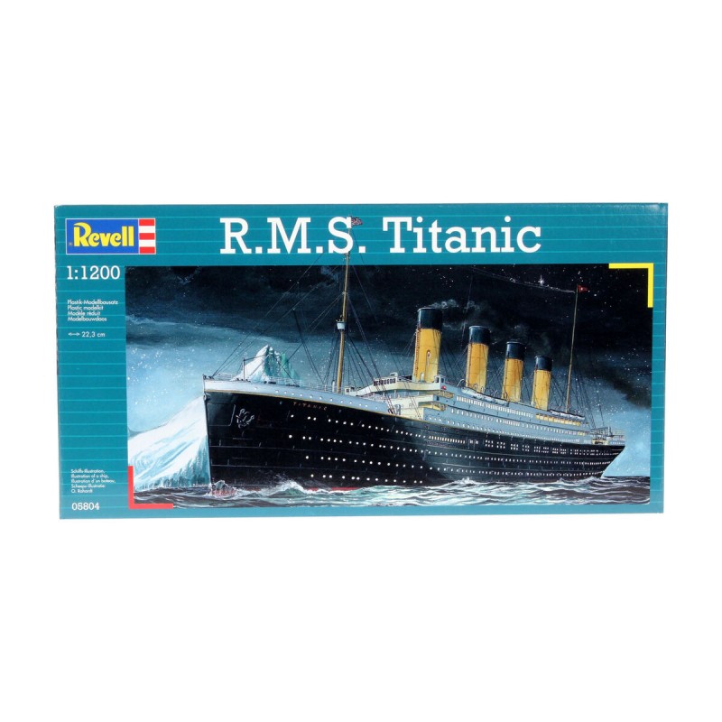 Revell - Maquette 1:2000 - RMS Titanic - (boîte complète abîmée)