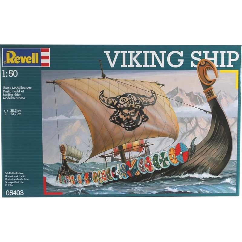 Revell - Maquette 1:50 - Viking Ship - ( boîte endommagée )