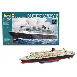 Revell - Maquette 1:1200 - Queen Mary 2 - ( boîte endommagée )