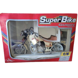 Guiloy - Miniature Super Bike  - métal -  ( boîte abîmée - contenu neuf )