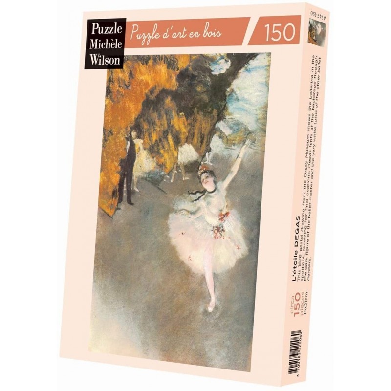 Michèle Wilson - Puzzle d'art en bois - 150 pièces - L'étoile - Degas