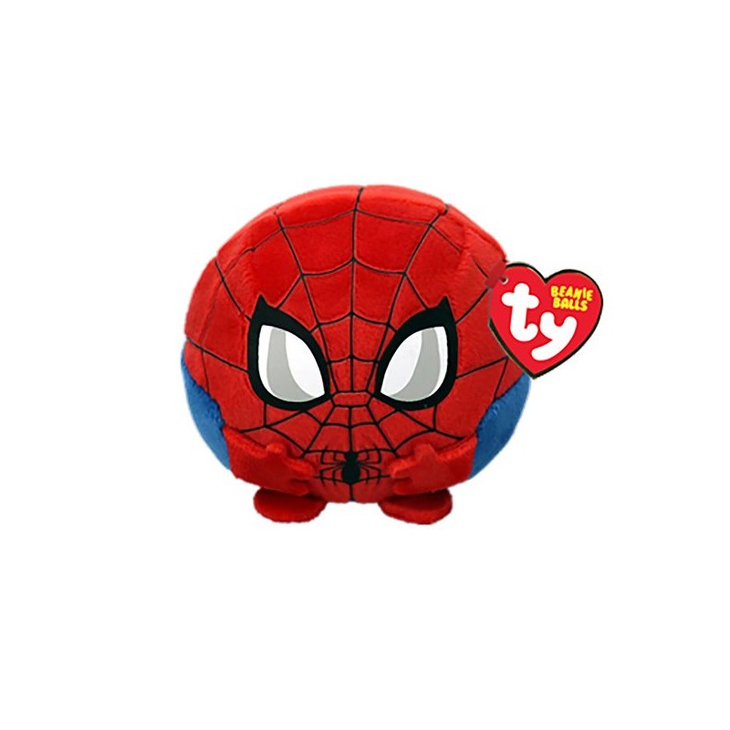 Peluche TY - Puffies 10 cm - Marvel - Spiderman