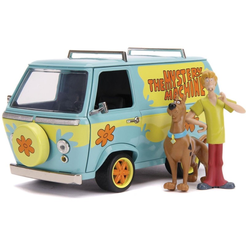 Solido - Miniature - Scooby Doo - Mystery Machine avec Shaggy et Scooby Doo