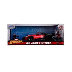 Solido - Miniature - Spider Man - Ford GT 2017 de Miles Morales