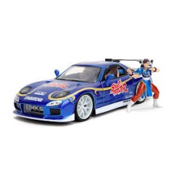 Solido - Miniature - Street Fighter - Mazda RX-7 1993 et Chuen-Li