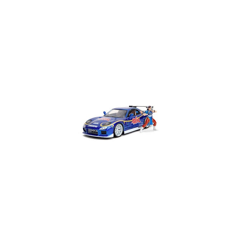 Solido - Miniature - Street Fighter - Mazda RX-7 1993 et Chuen-Li