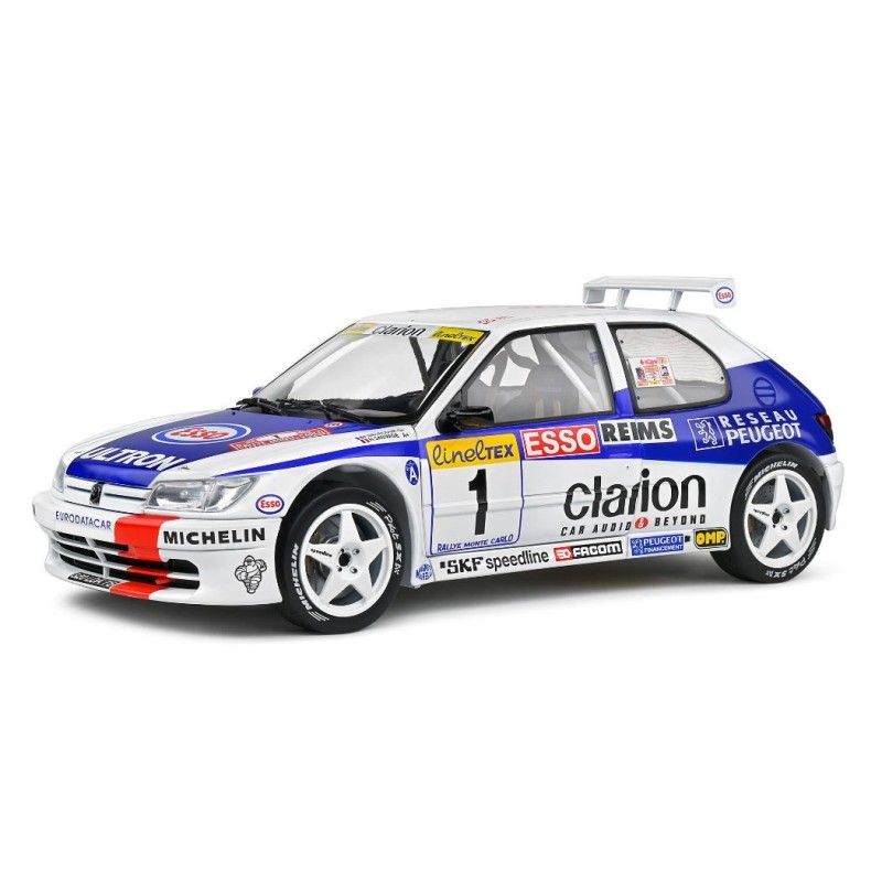 Solido - Miniature - Peugeot 306 Maxi - Rally Montecarlo 1996 - 1:18