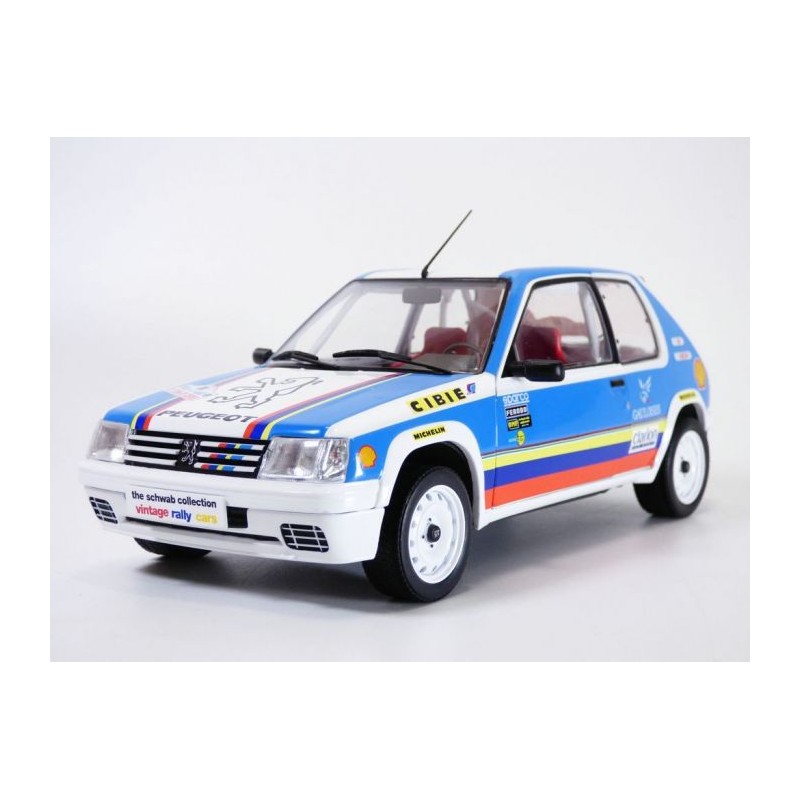 Solido - Miniature - Peugeot 205 Rallye 1.9L MK1 1990 - 1:18