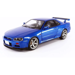 Solido - Miniature - Nissan Skyline GT-R Bayside blue 1999