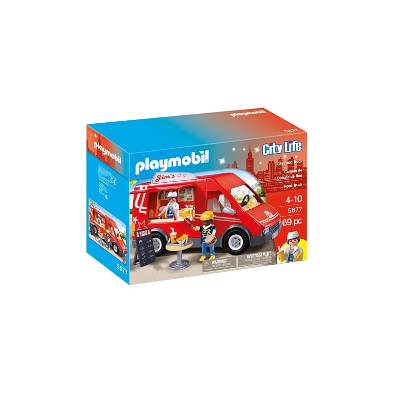 Playmobil - 5677 - City Life - Le food truck