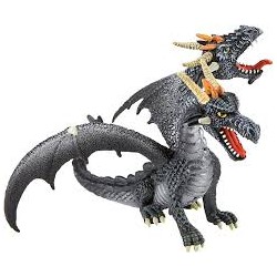 Bully - Figurine - 75597 - Dragon à deux têtes noir