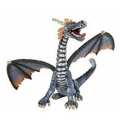 Bully - Figurine - 75594 - Dragon noir et argent