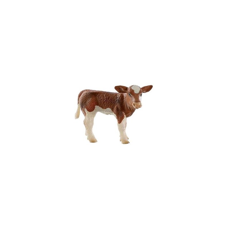 Bully - Figurine - 62630 - Veau marron et blanc