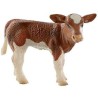 Bully - Figurine - 62630 - Veau marron et blanc