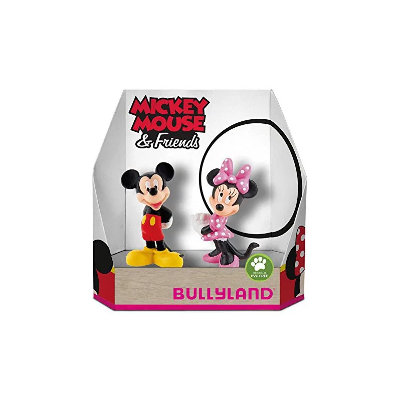 Bully - Figurine - 15083 - Disney - Pack 2 figurines Mickey et Minnie