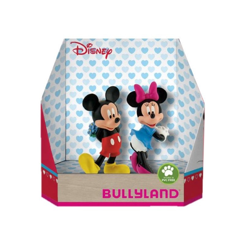 Bully - Figurine - 15077 - Disney - Pack de 2 figurines Mickey et Minnie