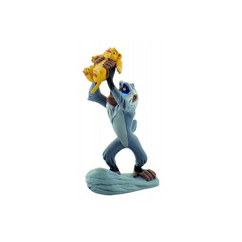 Bully - Figurine - 12256 - Disney - Rafiki préentant Simba