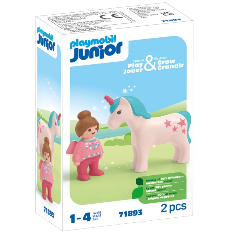 Playmobil - 71893 - Junior - Fée et licorne