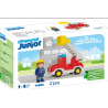 Playmobil - 71683 - Junior - Camion de pompier à échelle