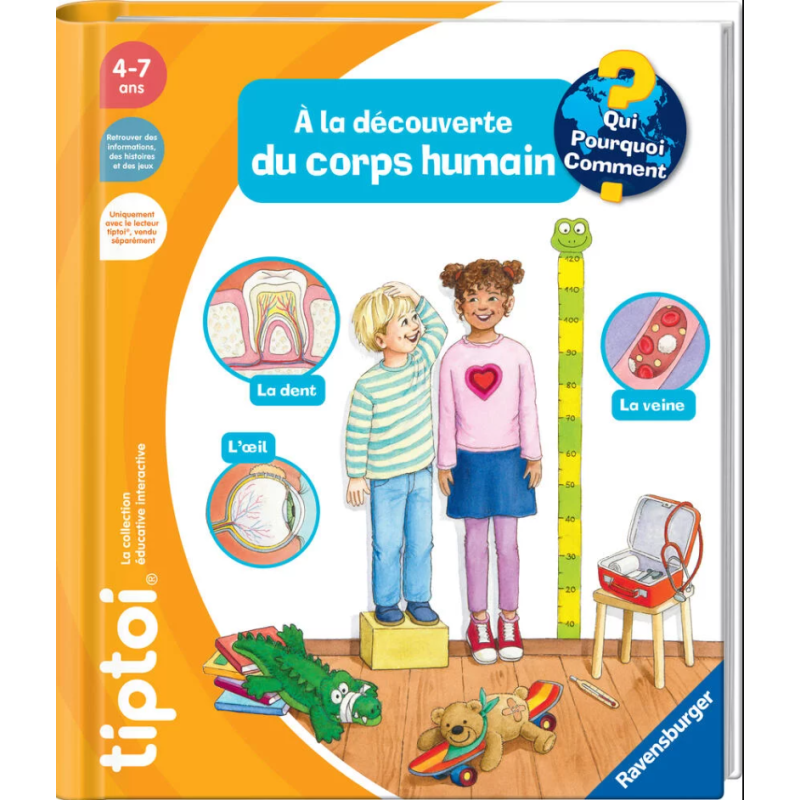 Ravensburger - Tiptoi - A la découverte du corps humain