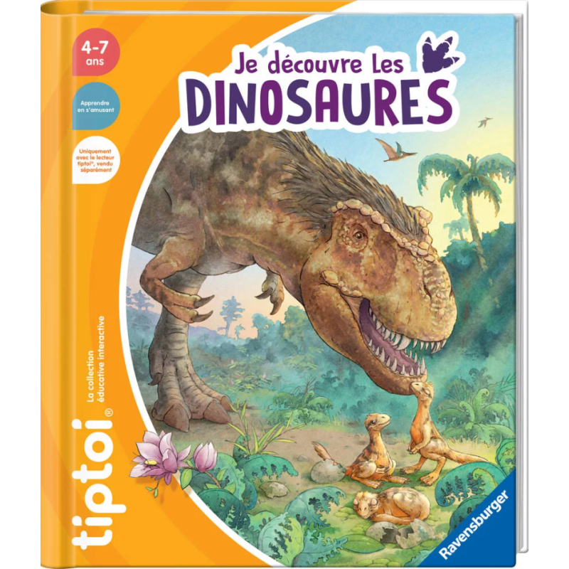 Ravensburger - Tiptoi - Je découvre les dinosaures