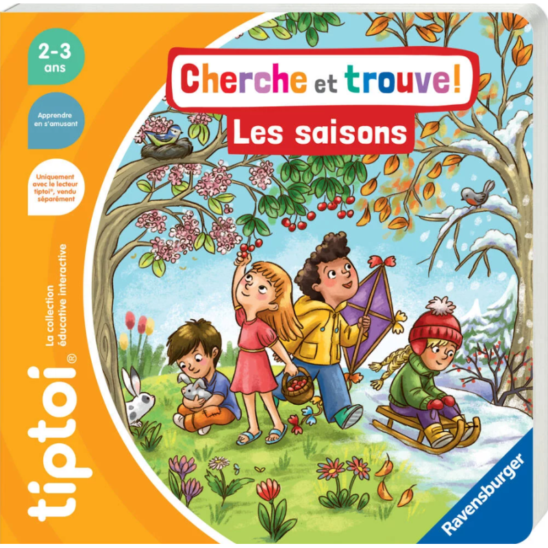 Ravensburger - Tiptoi - Cherche et trouve - Les saisons