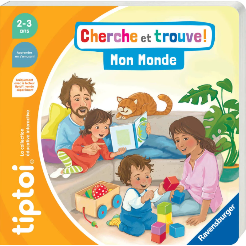 Ravensburger - Tiptoi - Cherche et trouve - Mon monde