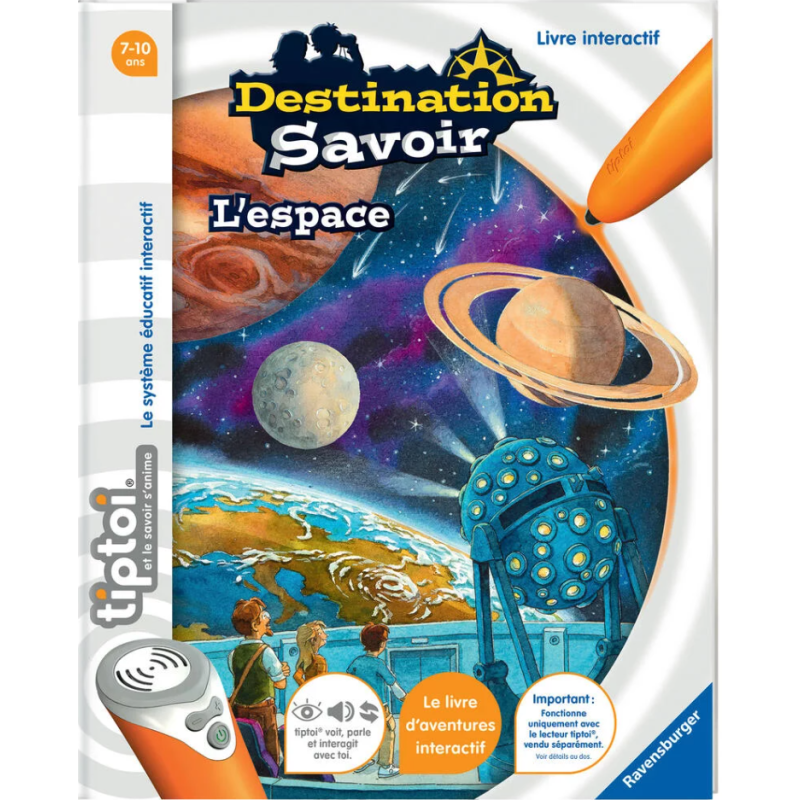 Ravensburger - Tiptoi - Destination savoir - L'espace