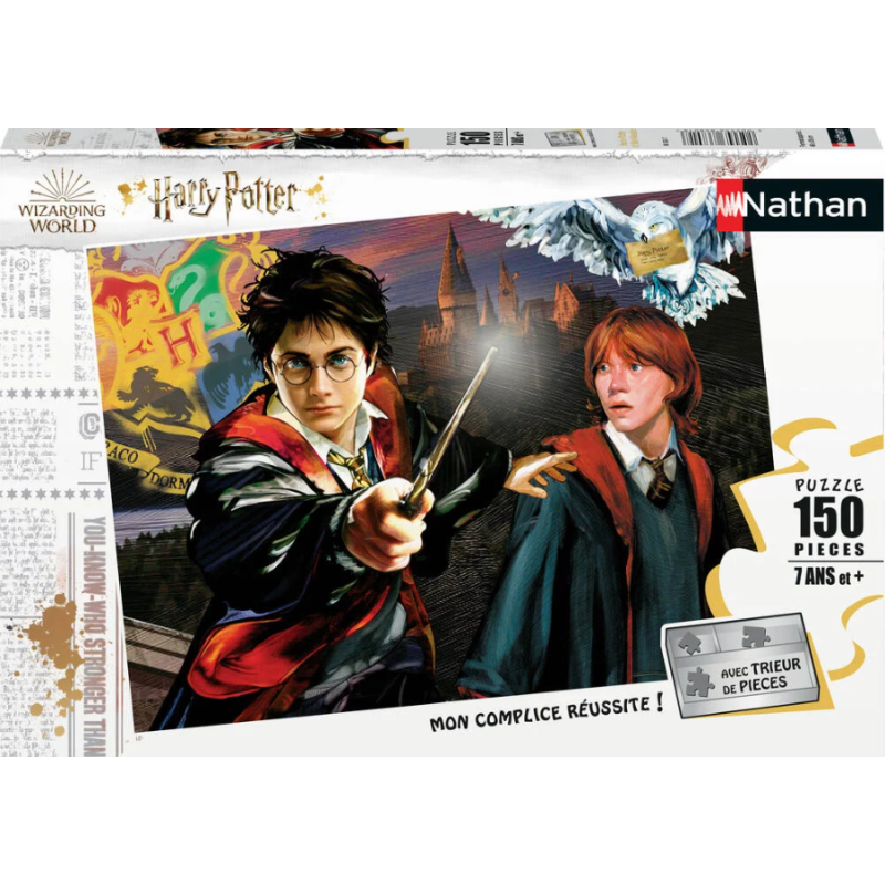 Nathan - Puzzle 150 pièces - Harry Potter et Ron Weasley