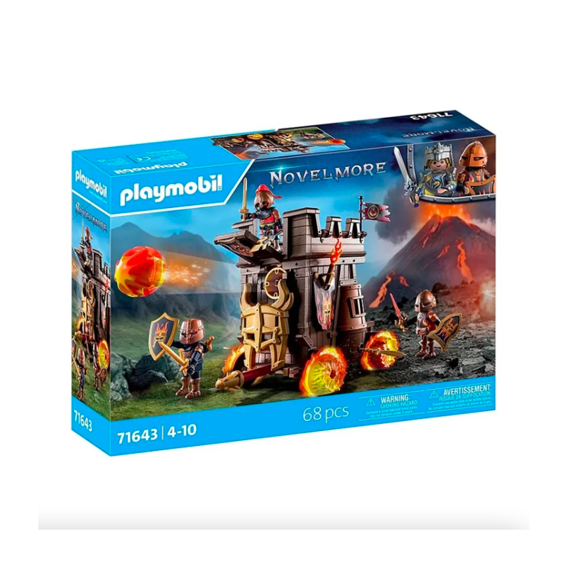 Playmobil - 71643 - Novelmore - Le char de combat des Burnham Raiders