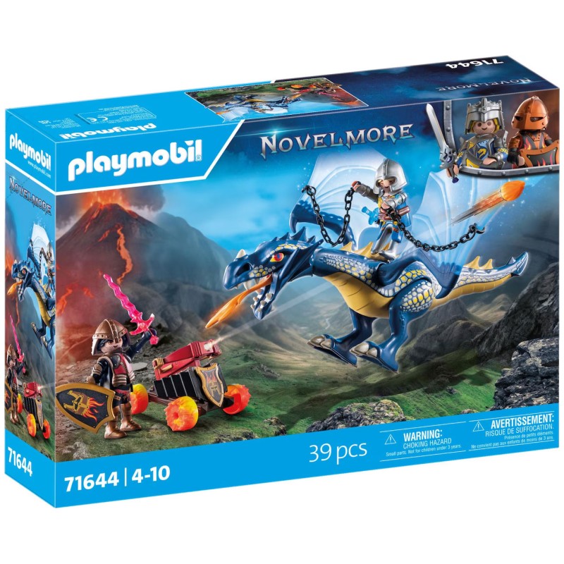 Playmobil - 71644 - Novelmore - Combattants avec dragon et canon