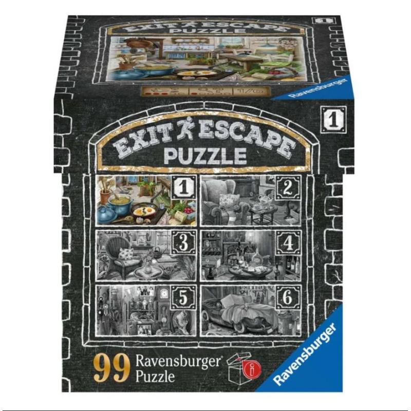 Ravensburger - Puzzle 99 pièces - Escape game - Numéro 1 sur 6