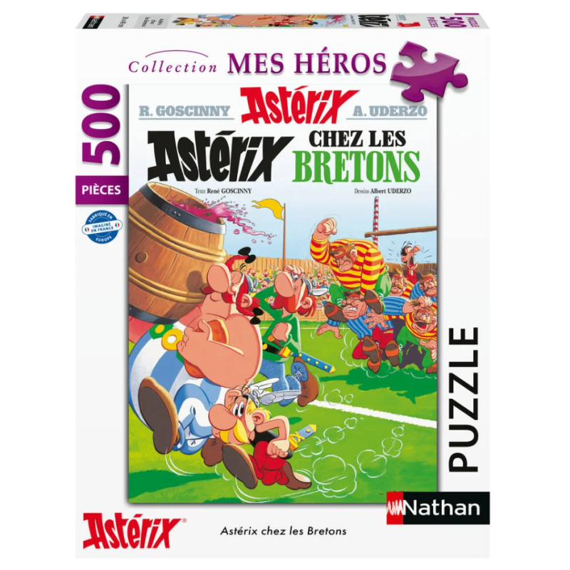 Nathan - Puzzle 500 pièces - Astérix chez les Bretons