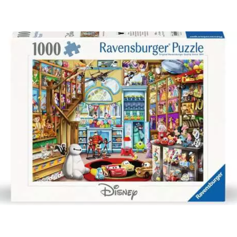 Ravensburger - Puzzle 1000 pièces - Disney et Pixar - La boutique de jouets