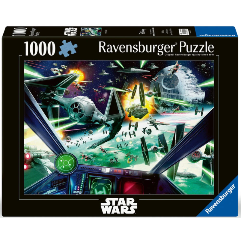 Ravensburger - Puzzle 1000 pièces - Star Wars - L'attaque de l'Etoile de la Mort