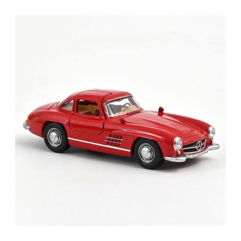 Norev - Véhicule miniature - Mercedes Benz 300 SL 1954 rouge pompiers - 1:43