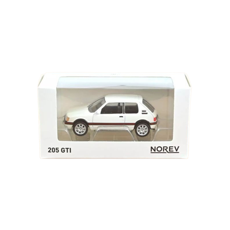 Norev - Véhicule miniature - Peugeot 205 GTi 1988 blanc - 1:54