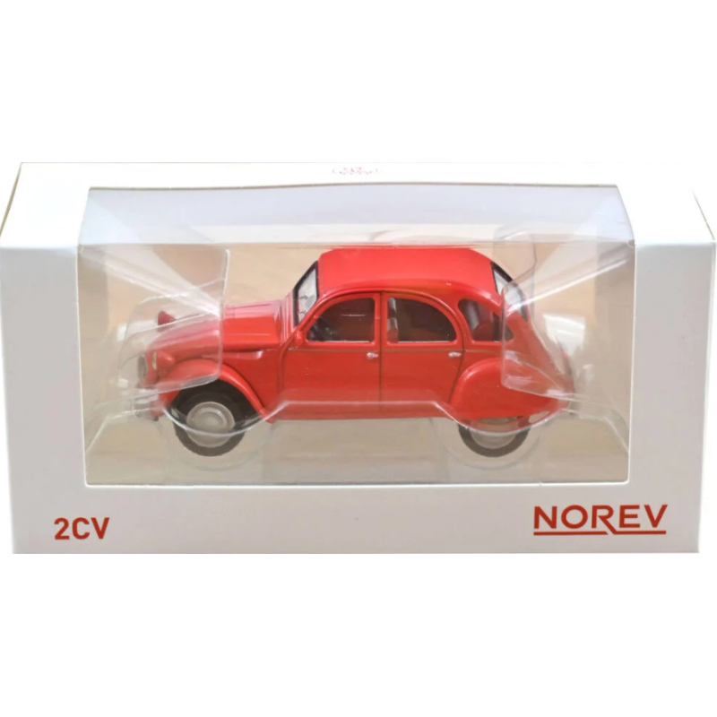 Norev - Véhicule miniature - Citroen 2cv 1978 rouge - 1:43