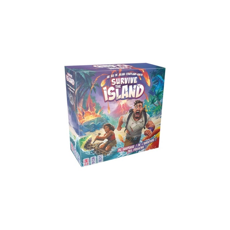 Asmodee - Jeu de société - Survive the Island