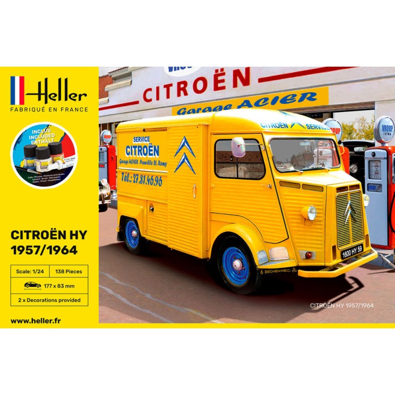 Heller - Maquette de voiture - Citroen HY 1957/1964