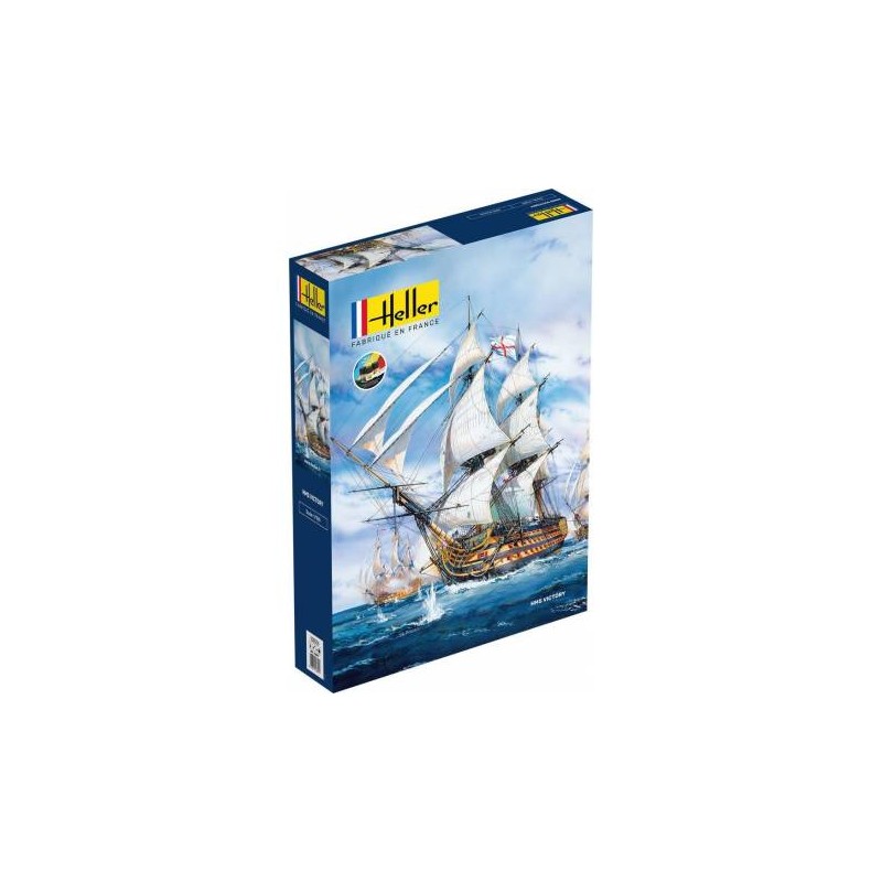 Heller - Maquette de bateau - Starter Kit - HMS Victory