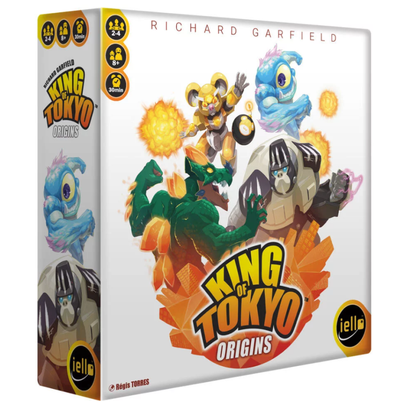 Iello - Jeu de société - King of Tokyo Origins