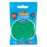 Hama - Perles - 501-37 - Taille Mini - Sachet 2000 perles vert néon