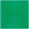 Hama - 220-42 - Plaque carrée verte pour perles midi 14x14